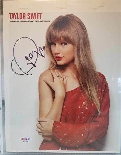 taylor swift autograph poster|taylor swift signed photo.